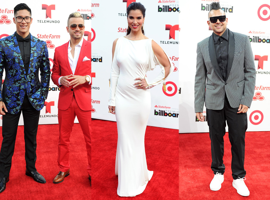 Roselyn Sanchez, Chino and Nacho, Sean Paul, Billboard Latin Music Awards Roselyn Sanchez, Chino and Nacho, Sean Paul, Billboard Latin Music Awards